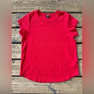 Buffalo David Bitton Women's Short Sleeve Tee - Bright Red